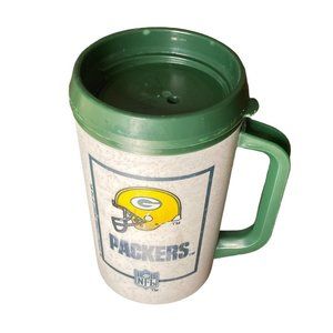 Vintage Green Bay Packers 7/11 Edition Collectors Insulated Cup with Lid 20 oz